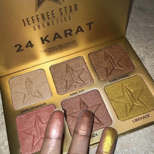 Jeffree Star Cosmetics 24 Karat Palette Highlighter (9)