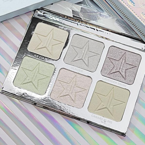 Jeffree Star Cosmetics Platinum Ice Palette Highlighter (6)