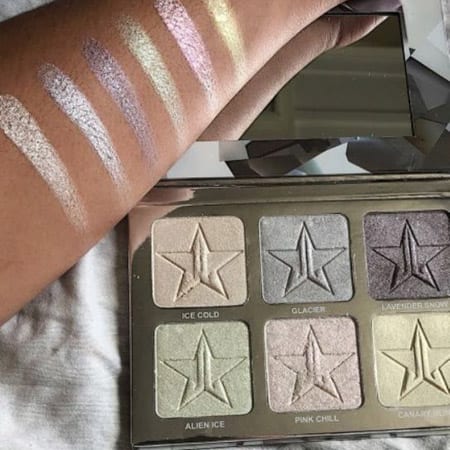 Jeffree Star Cosmetics Platinum Ice Palette Highlighter (7)
