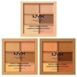 NYX Concealer +Contour Palette 6 In 1 Small Brown Packing (3)