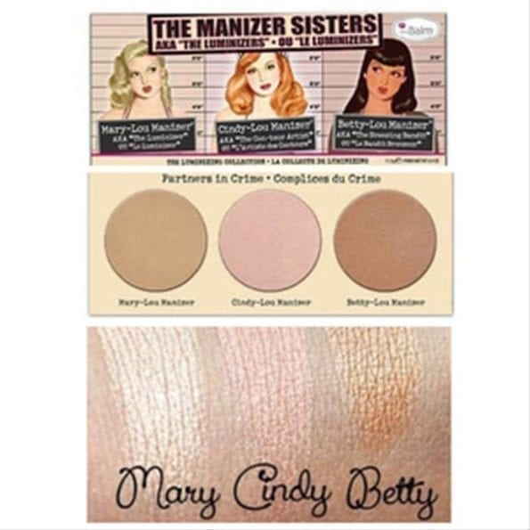 The Balm The Manizer Sister Highlighter Palette 3 In1 (3)