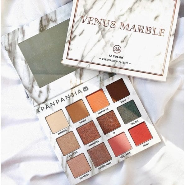 Venus Marble Eyeshadow Palette White Packing (1)