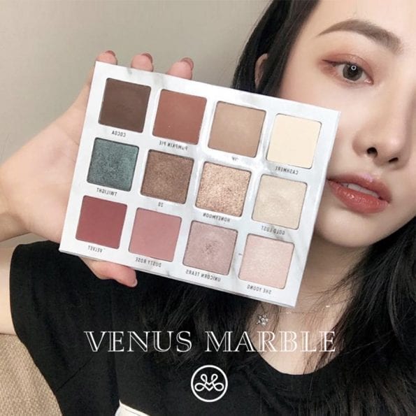 Venus Marble Eyeshadow Palette White Packing (4)