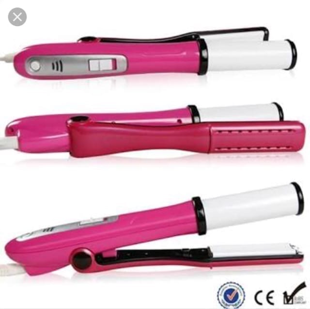 Auto 2in1 Hair Straightener & Curler Jenny House Glamour Crystal 11 (3)