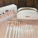 BH Cosmetic Brush Set White Bag (4)