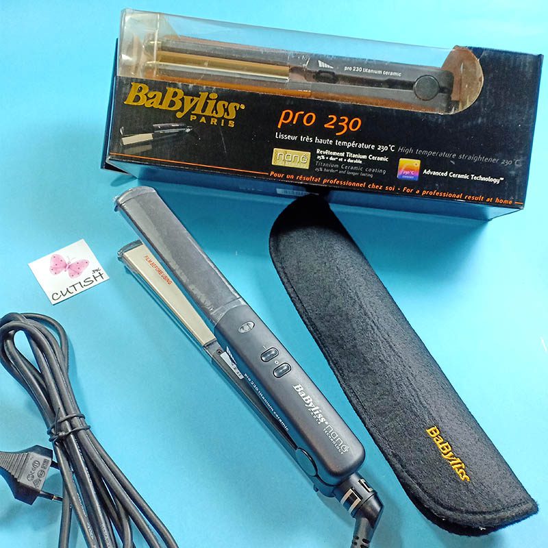 Babyliss Hair Straightener Pro 230 Ceramic (3)