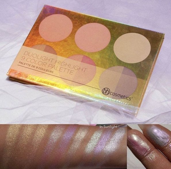 Bh Cosmetics Duolight Highlighter 9 Color Palette (1)
