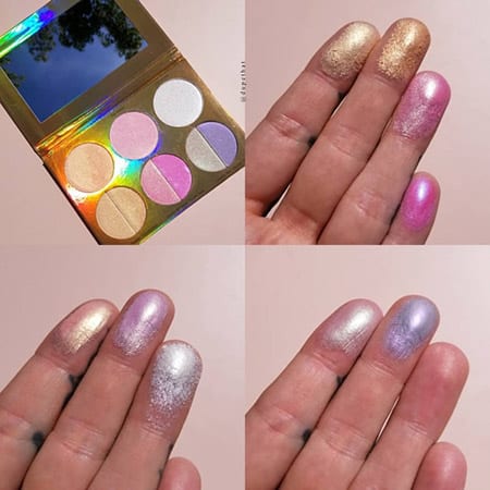 Bh Cosmetics Duolight Highlighter 9 Color Palette (3)