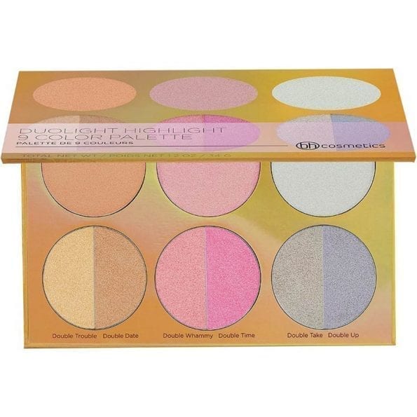 Bh Cosmetics Duolight Highlighter 9 Color Palette (4)