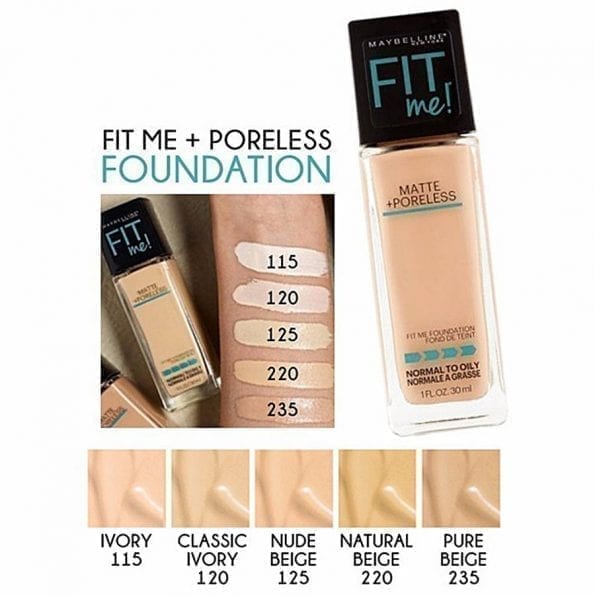 Maybelline Fit Me Foundation (2)