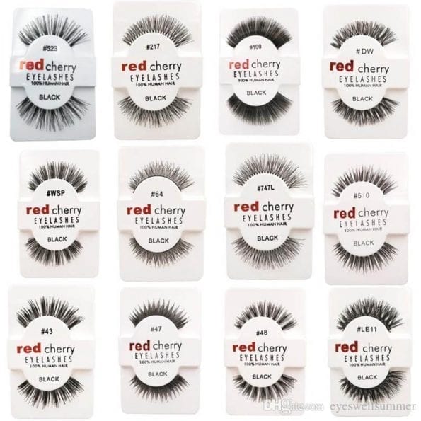 Red Cherry Eye Lashes (8)