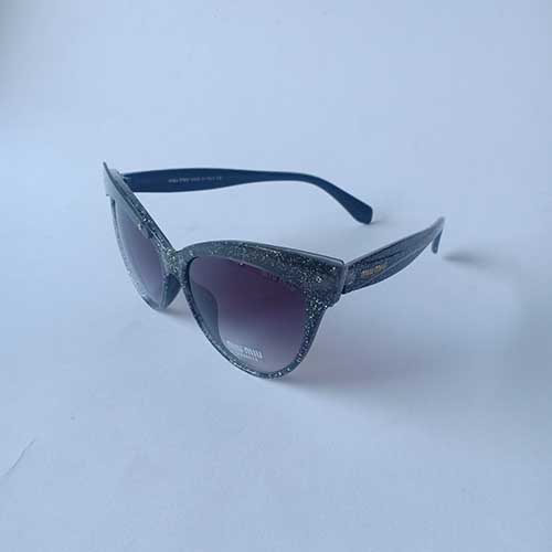 Miu Miu Eye Wear Cat Eye Glitter Sun Glasses (5)