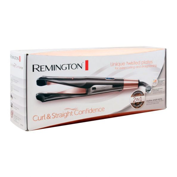 Remington Hair Straightener 2in1 Curl & Straight Confidence (1)