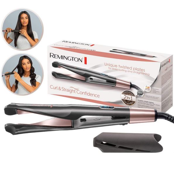 Remington Hair Straightener 2in1 Curl & Straight Confidence (4)