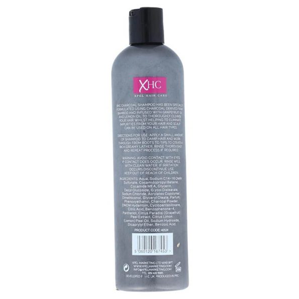 XHC Cleansing Charcoal Shampoo. JPG1
